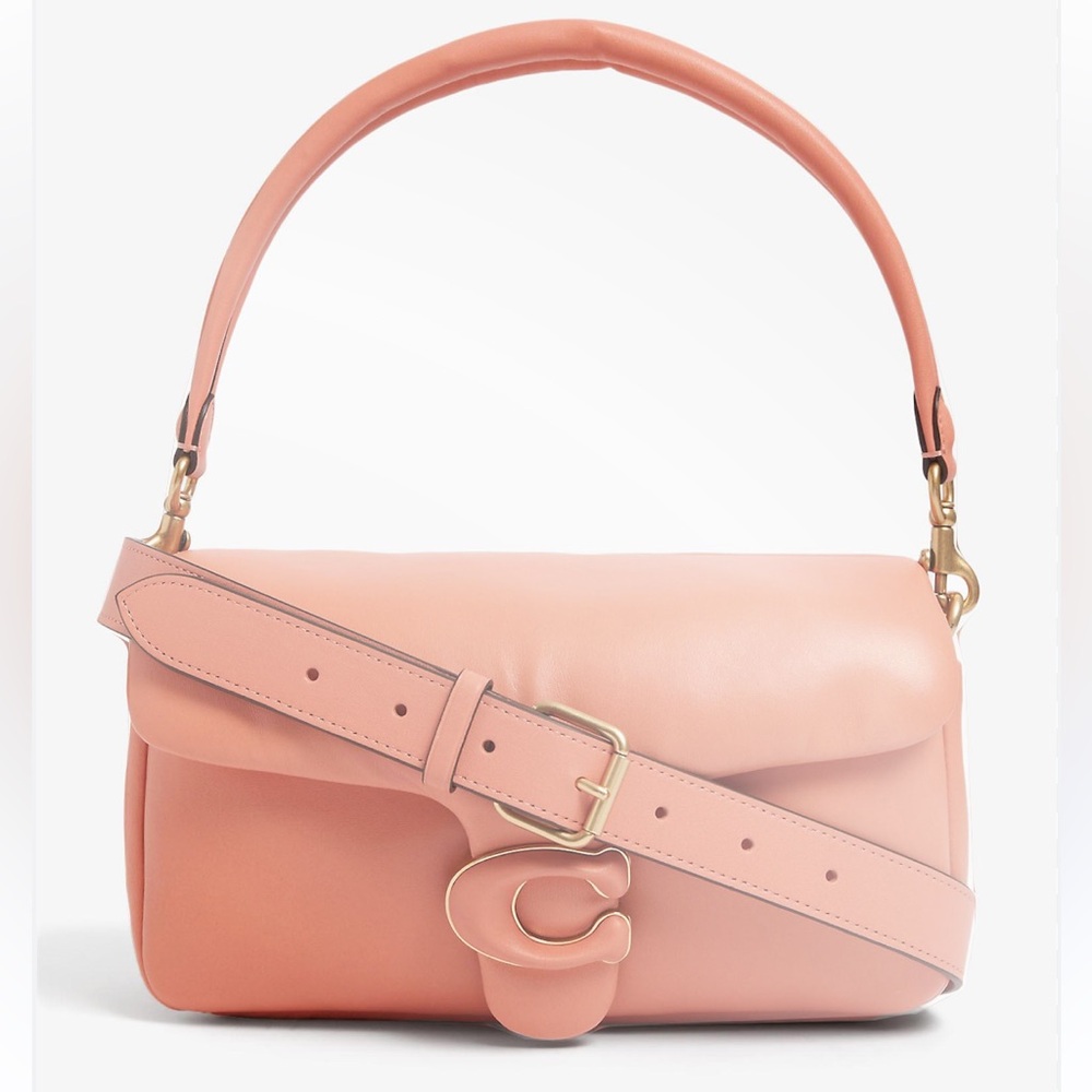 Coach Puff Tabby in Coral
